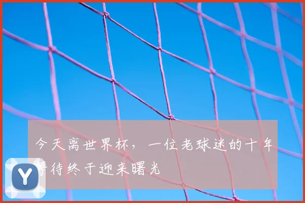 今天离世界杯，一位老球迷的十年等待终于迎来曙光