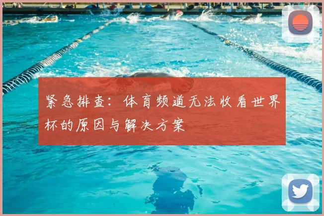 紧急排查：体育频道无法收看世界杯的原因与解决方案